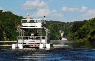 boat cruise, murchison falls national park, uganda safaris