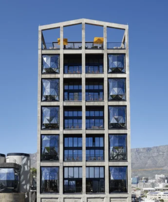 The Silo Hotel Exterior