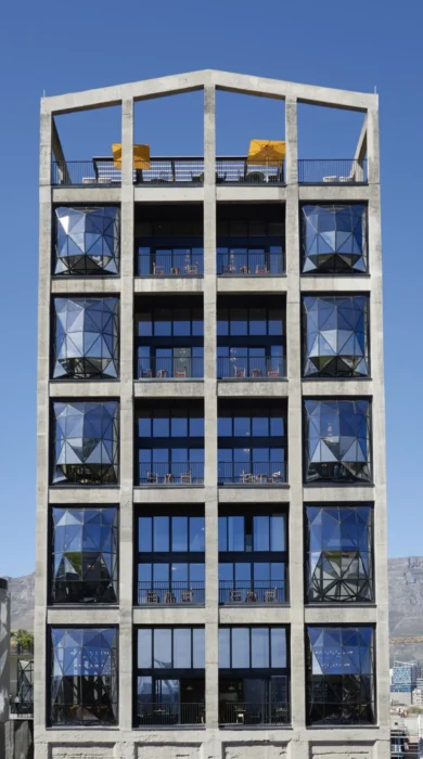 The Silo Hotel Exterior
