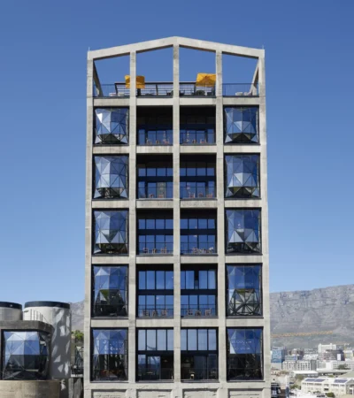 The Silo Hotel Exterior