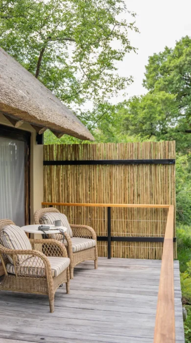 Patio, Thornybush Game Lodge, Thornybush, South Africa