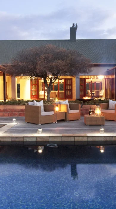 Kwandwe Melton courtyard & pool