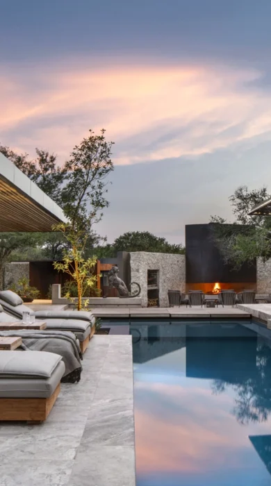 pool, cheetah plains, sabi sands, south africa