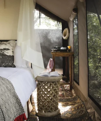 bedroom, simbavati trails camp, timbavati, south africa
