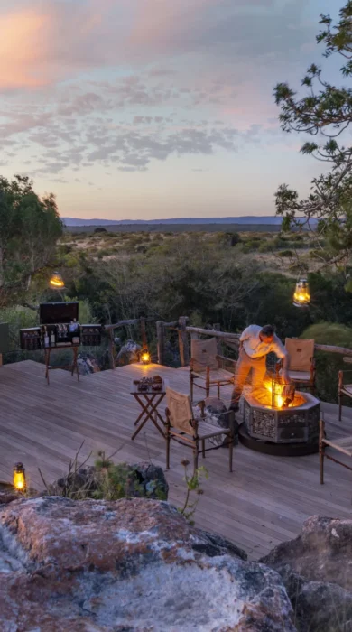 Deck, Shamwari Explorer Camp, Shamwari, South Africa