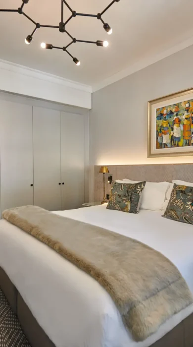 double bedroom, the winchester hotel, cape town, south africa