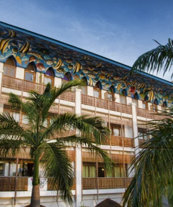 hotel slipway exterior tanzania yellow zebra safaris