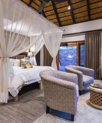 mian bedroom inyati lodge sabi sands reserves south africa