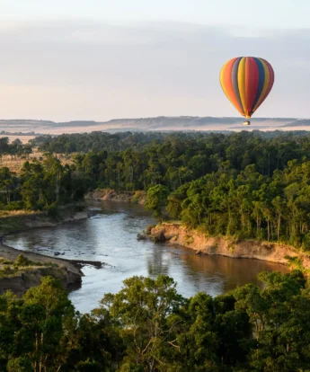 Ballooning, Offbeat Mara Camp, Maasai Mara, Kenya