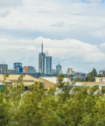 view, tamarind tree hotel, nairobi, kenya