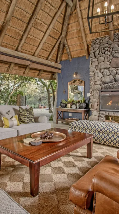 savanna private game reserve lounge yellow zebra safaris