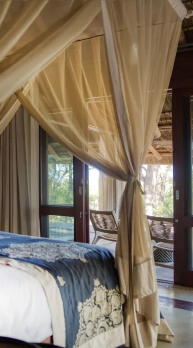 dulini leadwood south africa bedroom yellow zebra safaris