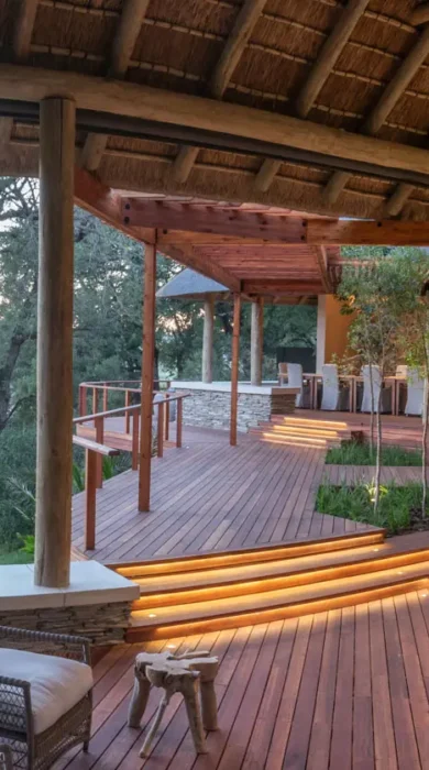 Safari Lodge Deck Area