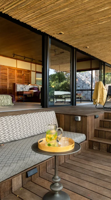 sunken seat, tanda tula safari camp, timbavati private game reserve, south africa