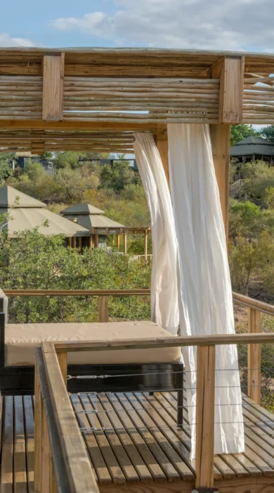 Simbavati Game Lodge Outdoor Deck