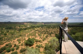 viewing deck, makuleke contractual park, south africa