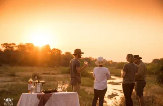 sundowners, inyati lodge, sabi sands reserves, south africa