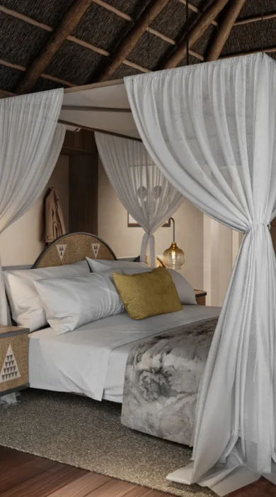 morukuru bedroom south africa yellow zebra safaris