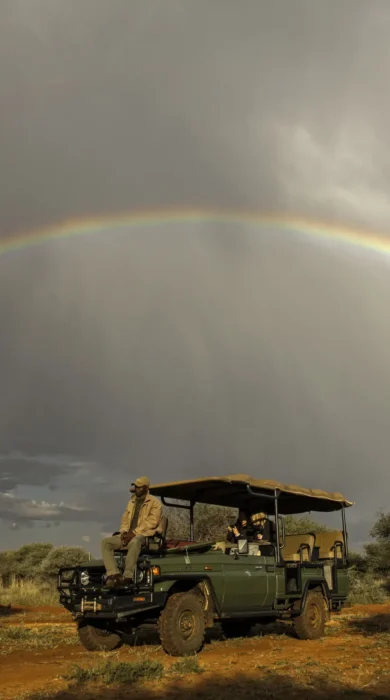 Scenic game drive vehicle