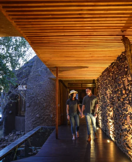 entrance, madikwe dithaba lodge, south africa