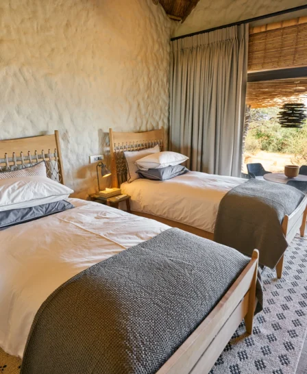 Tswalu Motse Twin Room
