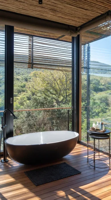 Bathroom, Shamwari Bayethe, Shamwari, South Africa