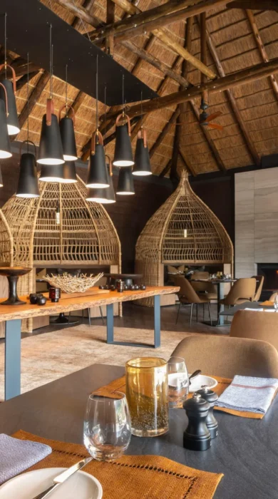 Restaurant, Shamwari Eagles Crag, Shamwari, South Africa