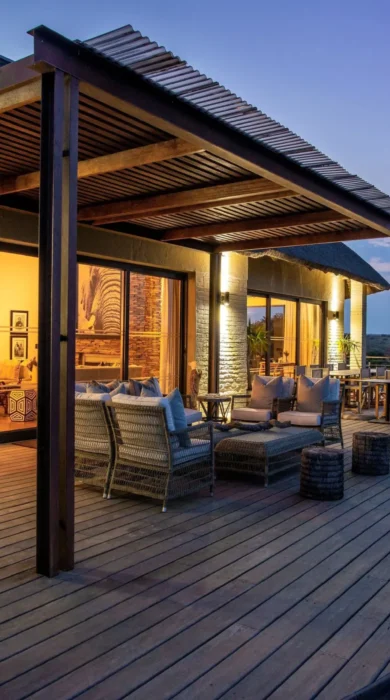 Deck, Shamwari Sarili, Shamwari, South Africa