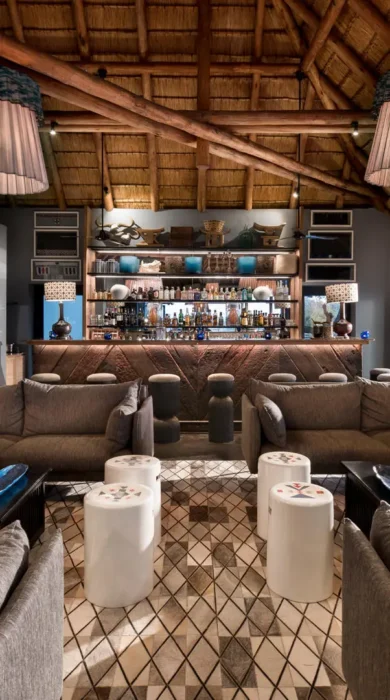 lounge, Phinda Mountain Lodge, south africa