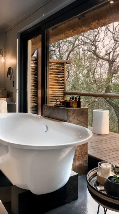 bathroom suite, Phinda Mountain Lodge, south africa