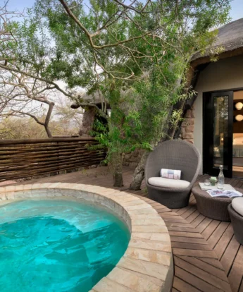 cottage pool, Phinda Mountain Lodge, south africa