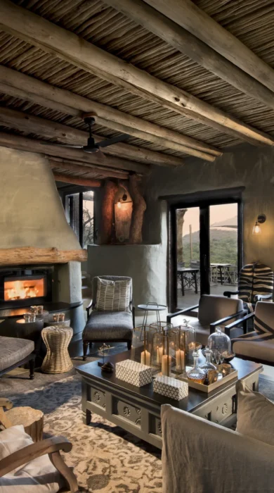 Sitting area at Phinda Rock Lodge (2)