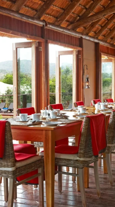 Thanda Tented Camp Dining Area