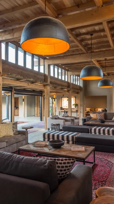 fire lounge area ukhozi lodge kariega south africa yellow zebra safaris