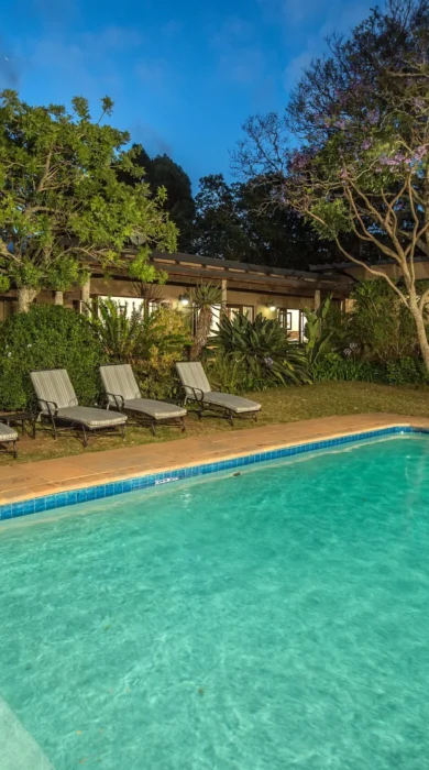 swimming pool garden kariega the homestead south africa yellow zebra safaris