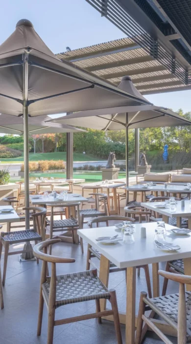 dining area, steenberg hotel, cape town, south africa