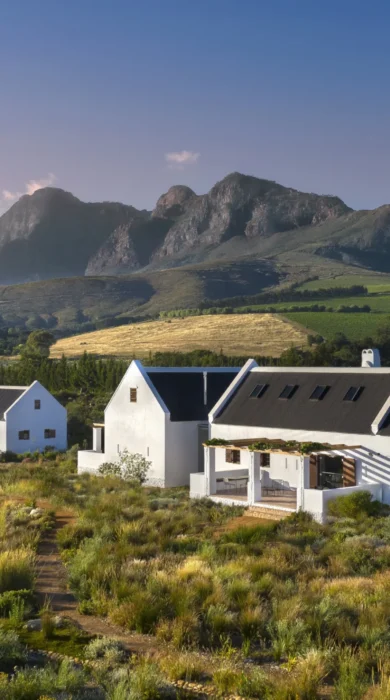 Views, Fynbos Family House, Babylonstoren, South Africa