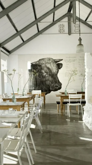 Babel restaurant, Babylonstoren, South Africa