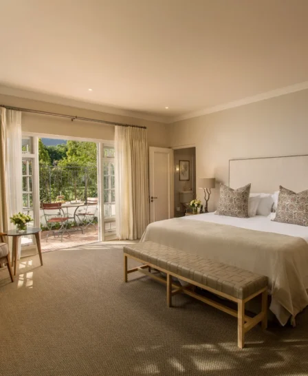 Classic Room with Terrace at Leeu House