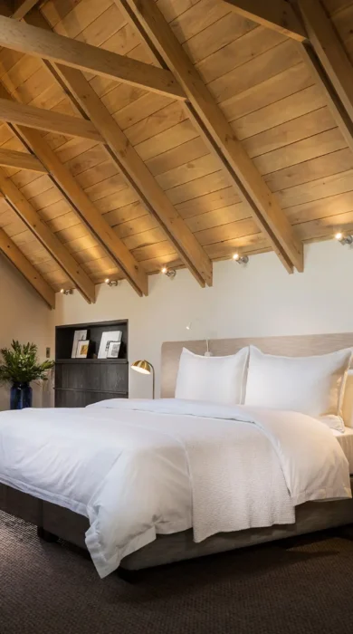 manor house loft suite bedroom