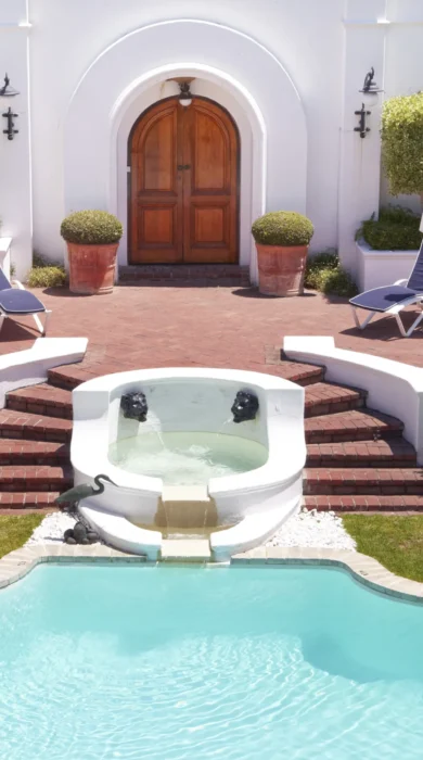 the marine hotel pool sunbeds