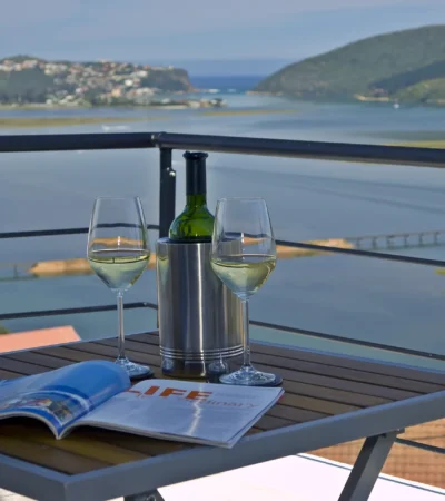 Villa Afrikana terrace sundowners