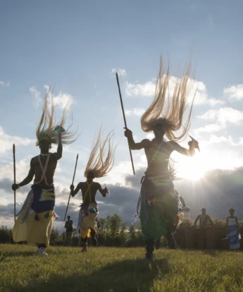 Intore Dancers, Virunga Lodge, Volcanoes National Park, Rwanda