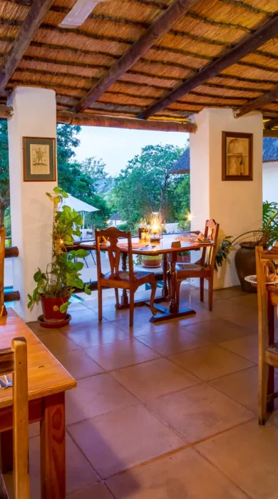 Restaurant, Rissington Inn, South Africa