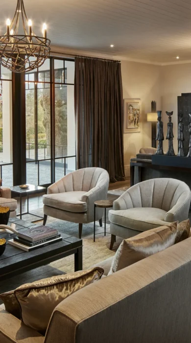 Living Room Manor House Leeu Estates