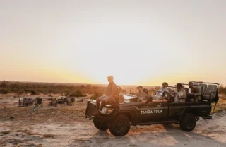 Sundowners, Tanda Tula, Opulent South Africa