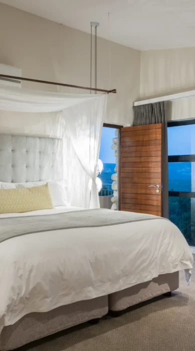 grootbos garden lodge double bedroom south africa yellow zebra safaris