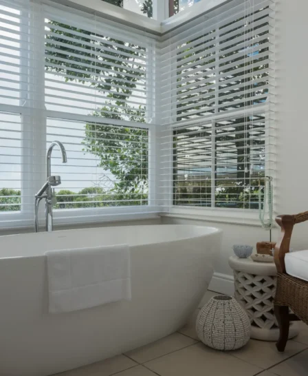 grootbos garden lodge bathroom south africa yellow zebra safaris