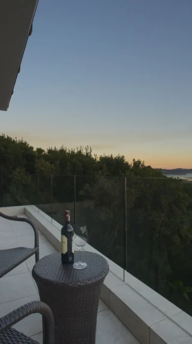 balcony views, kanonkop house, knysna, south africa