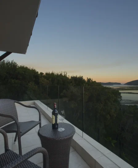 balcony views, kanonkop house, knysna, south africa